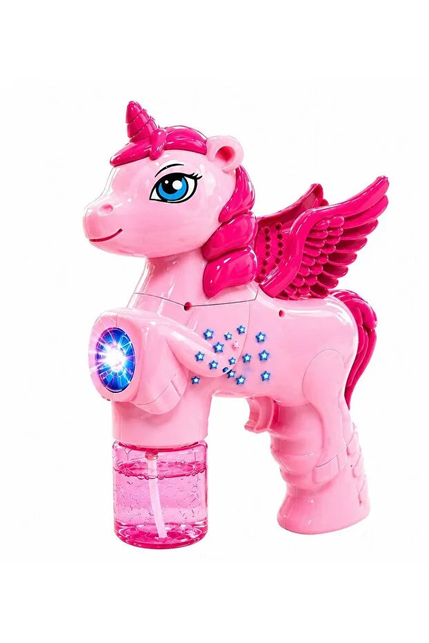 Unicorn Köpük Tabancası Bubble Pilli ve Işıklı