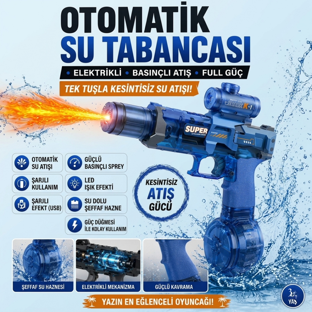 giligashop™elektrikli su tabancası