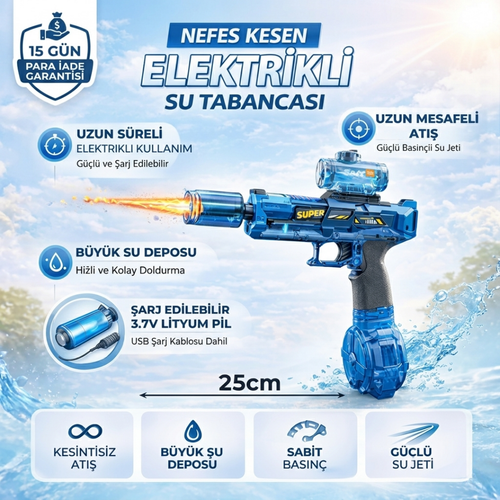 giligashop™elektrikli su tabancası